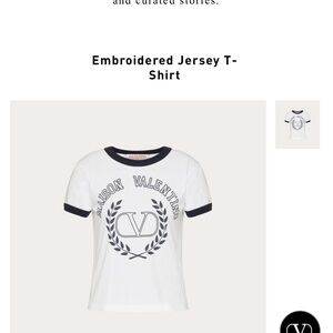 Valentino Classic White T-Shirt